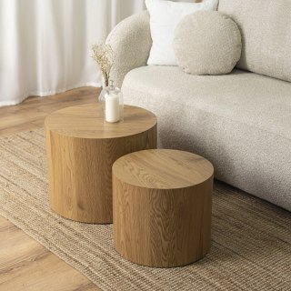 Zestaw Stolików LEILA Dąb Naturalny