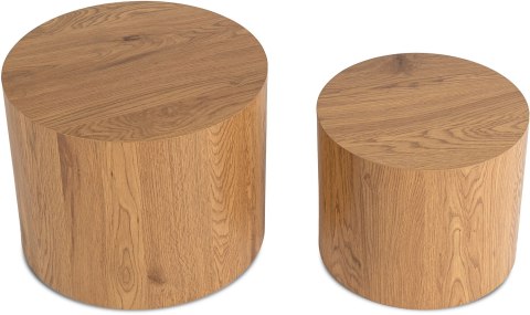 Zestaw Stolików LEILA Dąb Naturalny