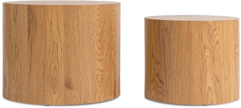Zestaw Stolików LEILA Dąb Naturalny