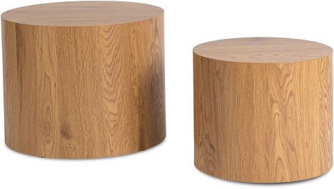 Zestaw Stolików LEILA Dąb Naturalny