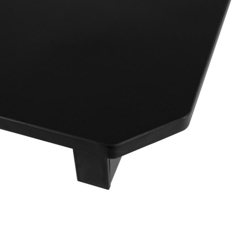 Biurko Gamingowe Dla Gracza BLECK 120 cm Czarne Nowoczesne Loft