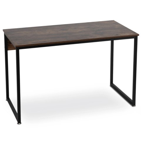 Biurko Loft do Gabinetu ROSS 120x60 cm Dąb Rustykalny/Czarny Nowoczesne Loft