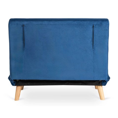 Fotel Rozkładany Dwuosobowy MARRY 2 Granatowy