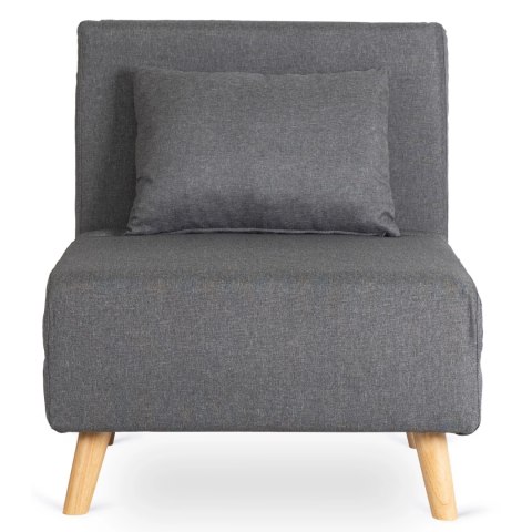 Fotel Rozkładany MARRY Szary