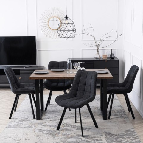 Krzesło RICK 2 Czarne