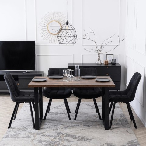 Krzesło RICK 2 Czarne