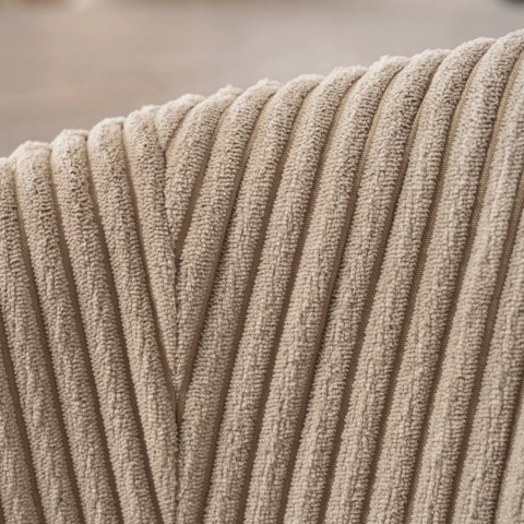 Krzesło TINKA Beżowe Sztruksowe