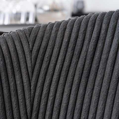 Krzesło TINKA Czarne Sztruksowe