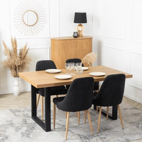 Krzesło TORINO Czarne