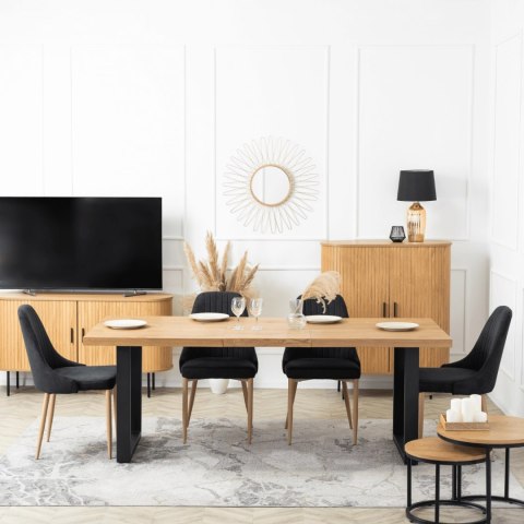 Krzesło TORINO Czarne