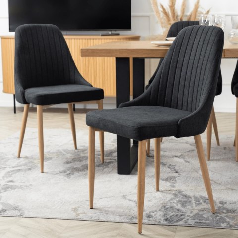 Krzesło TORINO Czarne