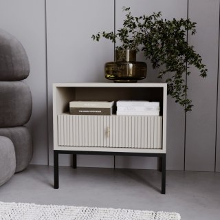 Szafka Nocna MARCOS Ryflowana Kaszmir