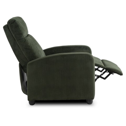 Fotel Rozkładany DANNY Zielony Sztruksowy