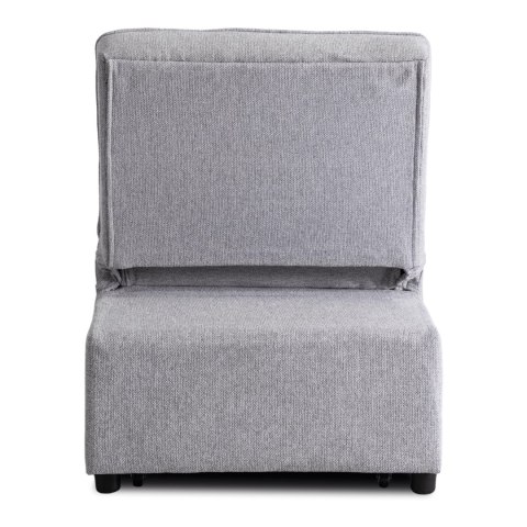 Fotel Rozkładany IBERIS 67 cm do Spania Szary