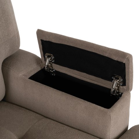 Fotel Wypoczynkowy Sofa NEO Beżowy Tapicerowany Nowoczesny