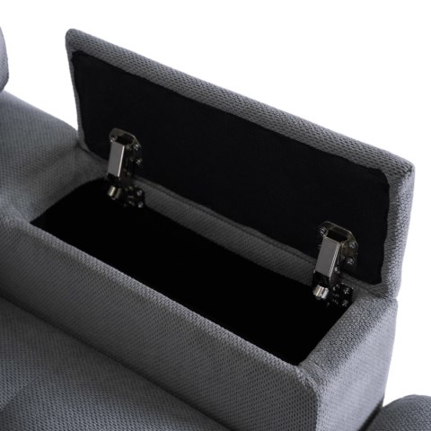 Fotel Wypoczynkowy Sofa NEO Szary Tapicerowany Nowoczesny