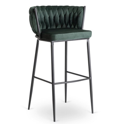 Hoker FLORES Zielony Welurowy