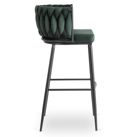 Hoker FLORES Zielony Welurowy