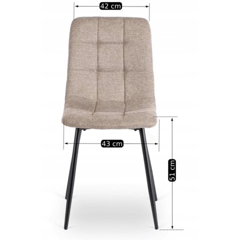 Krzesło PERU 2 Beżowe