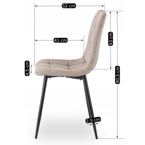 Krzesło PERU 2 Beżowe