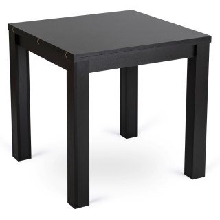 Stół MAX Rozkładany 80-160 cm Czarny