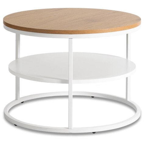 Stolik BEST Dąb/Biały