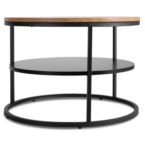 Stolik BEST Dąb/Czarny