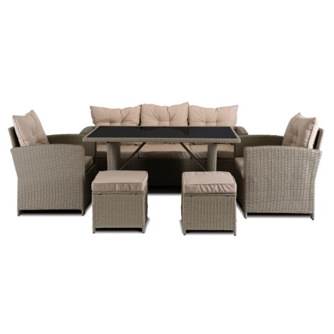 Zestaw Mebli Ogrodowych COLORADO Beżowy