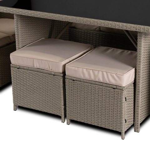 Zestaw Mebli Ogrodowych COLORADO Beżowy