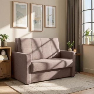 Fotel Do Spania Dwuosobowy MILAN 2 Beżowy