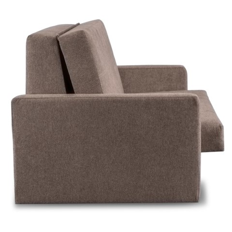 Fotel do Spania MILAN 2 Amerykanka Rozkładany Dwuosobowy Beżowy Nowoczesny