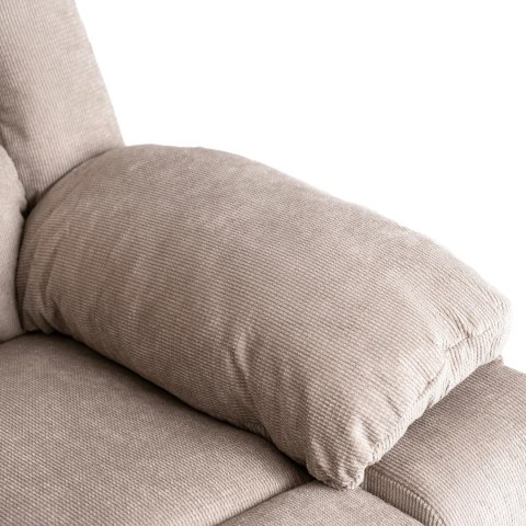 Fotel Masujący Elektrycznie Rozkładany JASPER Beżowy