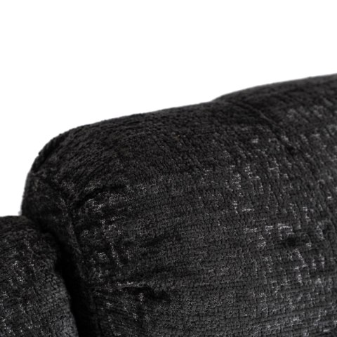 Fotel Rozkładany ARTURO Czarny Welurowy