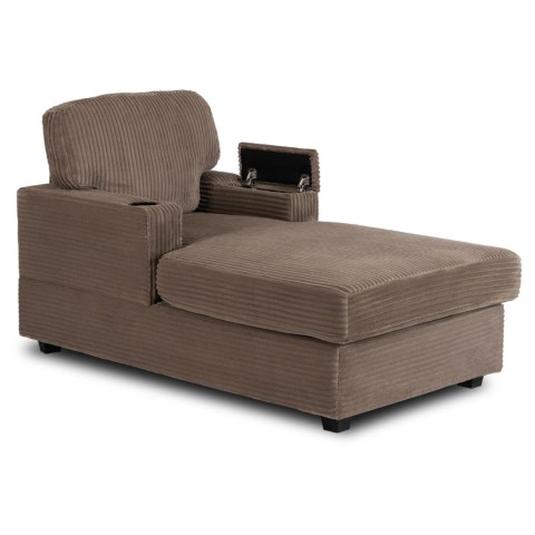 Fotel Wypoczynkowy Sofa NEO Beżowy Sztruksowy Nowoczesny