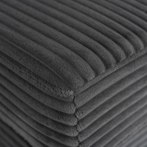 Fotel Wypoczynkowy Sofa NEO Szary Sztruksowy Nowoczesny