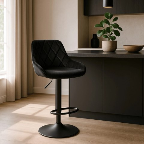 Hoker EDA Czarny Welurowy