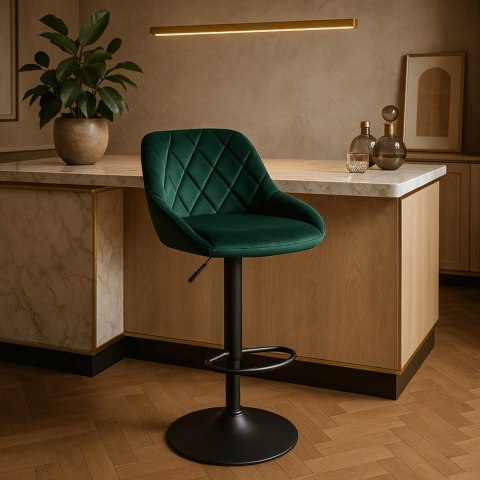 Hoker EDA Zielony Welurowy