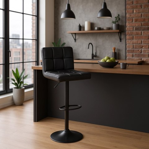 Hoker NERO Czarny Ekoskóra