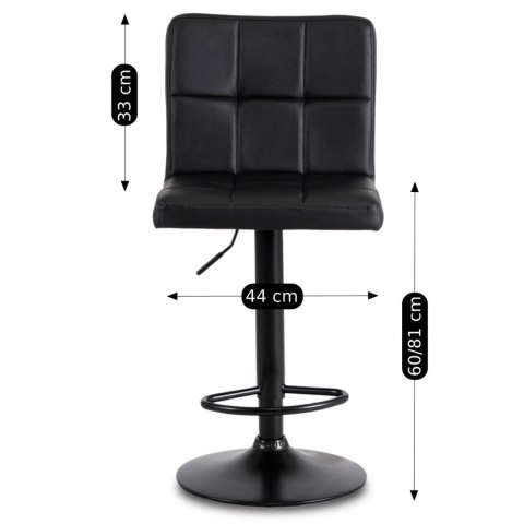 Hoker NERO Czarny Ekoskóra