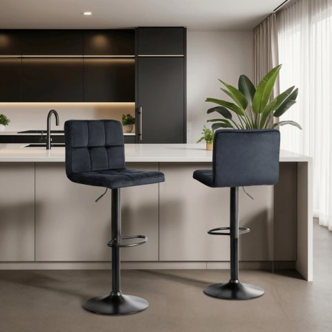 Hoker NERO Czarny Welurowy