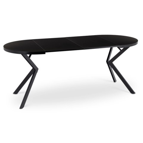 Stół DORIAN Rozkładany 80-160 cm Czarny