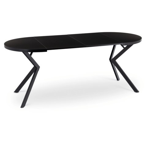 Stół LUGO Rozkładany 90-190 cm Czarny