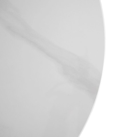 Stolik Ceramiczny KORIN Biały Połysk/Złoty