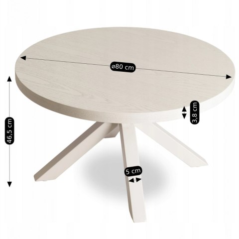 Stolik LINCOLN Beż/Kaszmir