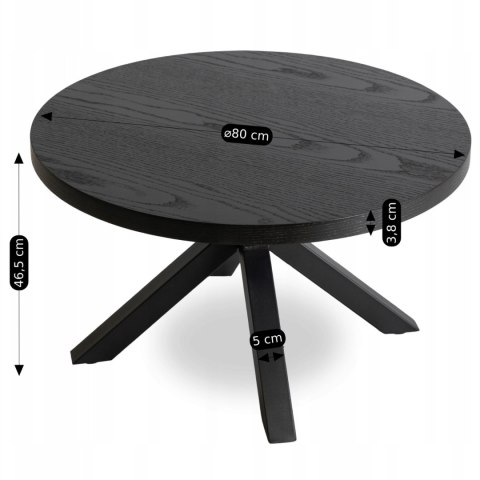 Stolik LINCOLN Czarny