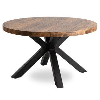 Stolik LINCOLN Dąb Rustykalny/Czarny