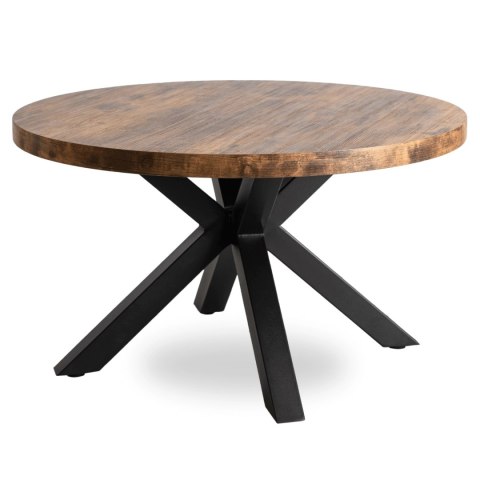 Stolik LINCOLN Dąb Rustykalny/Czarny