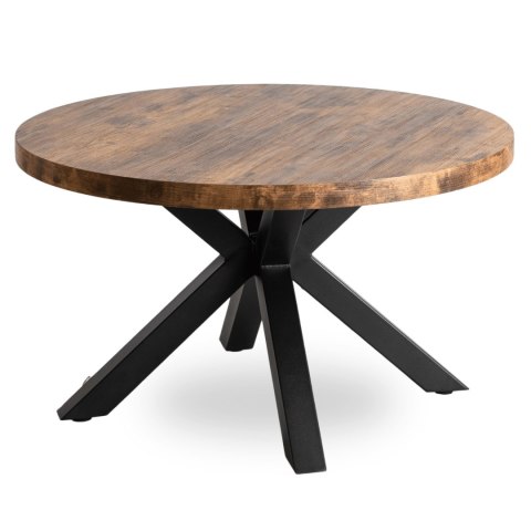 Stolik LINCOLN Dąb Rustykalny/Czarny