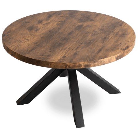 Stolik LINCOLN Dąb Rustykalny/Czarny