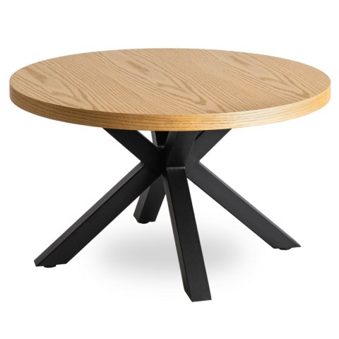 Stolik LINCOLN Dąb Złoty/Czarny